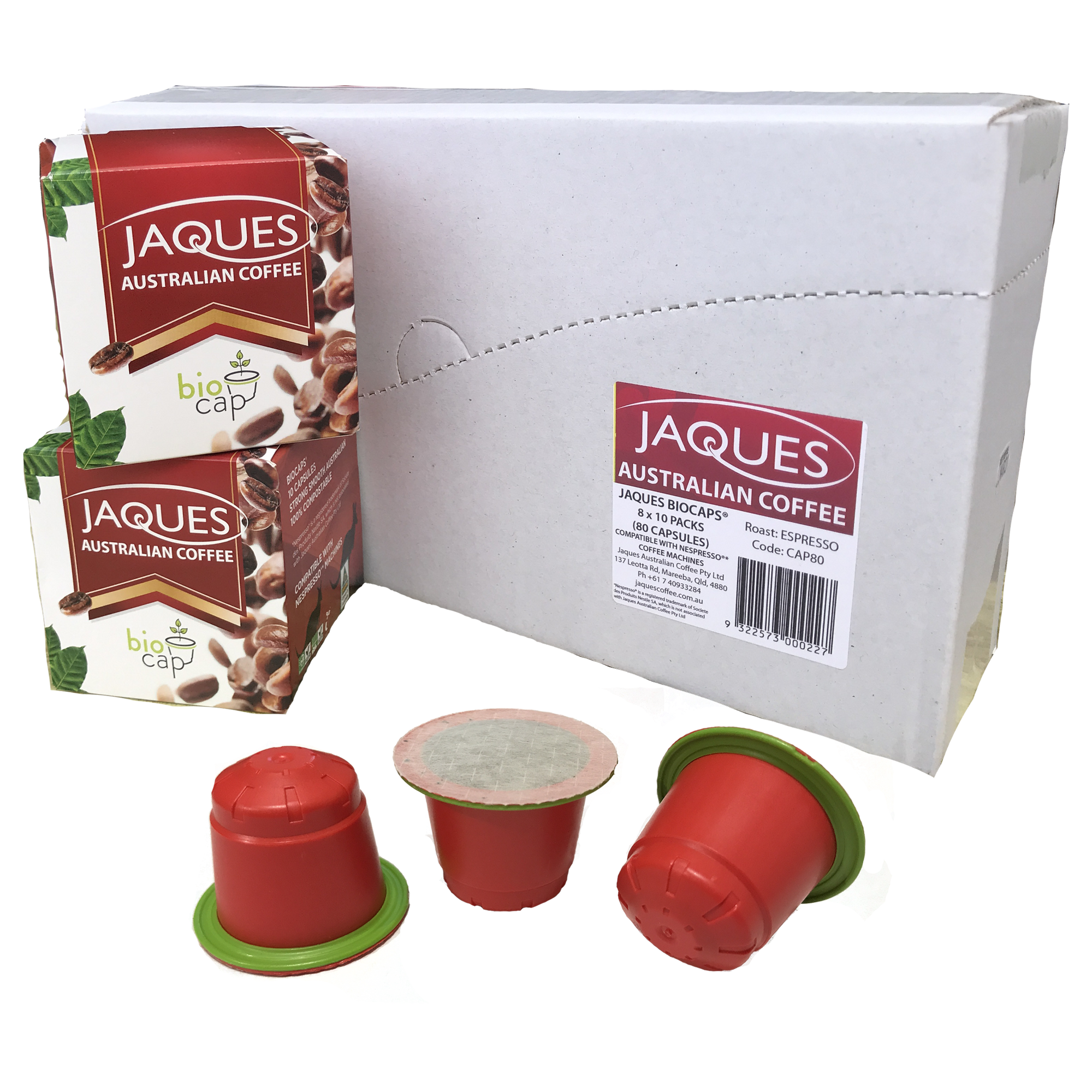 Jaques BioCaps (for Nespresso)