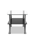Artiss Dumor Glass Coffee Table