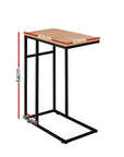 Artiss Coffee Side Table Laptop Desk Bedside Sofa End Tables Wooden Metal Frame