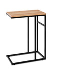 Artiss Coffee Side Table Laptop Desk Bedside Sofa End Tables Wooden Metal Frame
