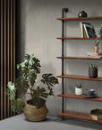 Artiss Wall Shelves Display Bookshelf Rustic Vintage DIY Pipe Shelf Brackets