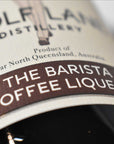The Barista Coffee Liqueur - Wolf Lane Distillery - 500ml