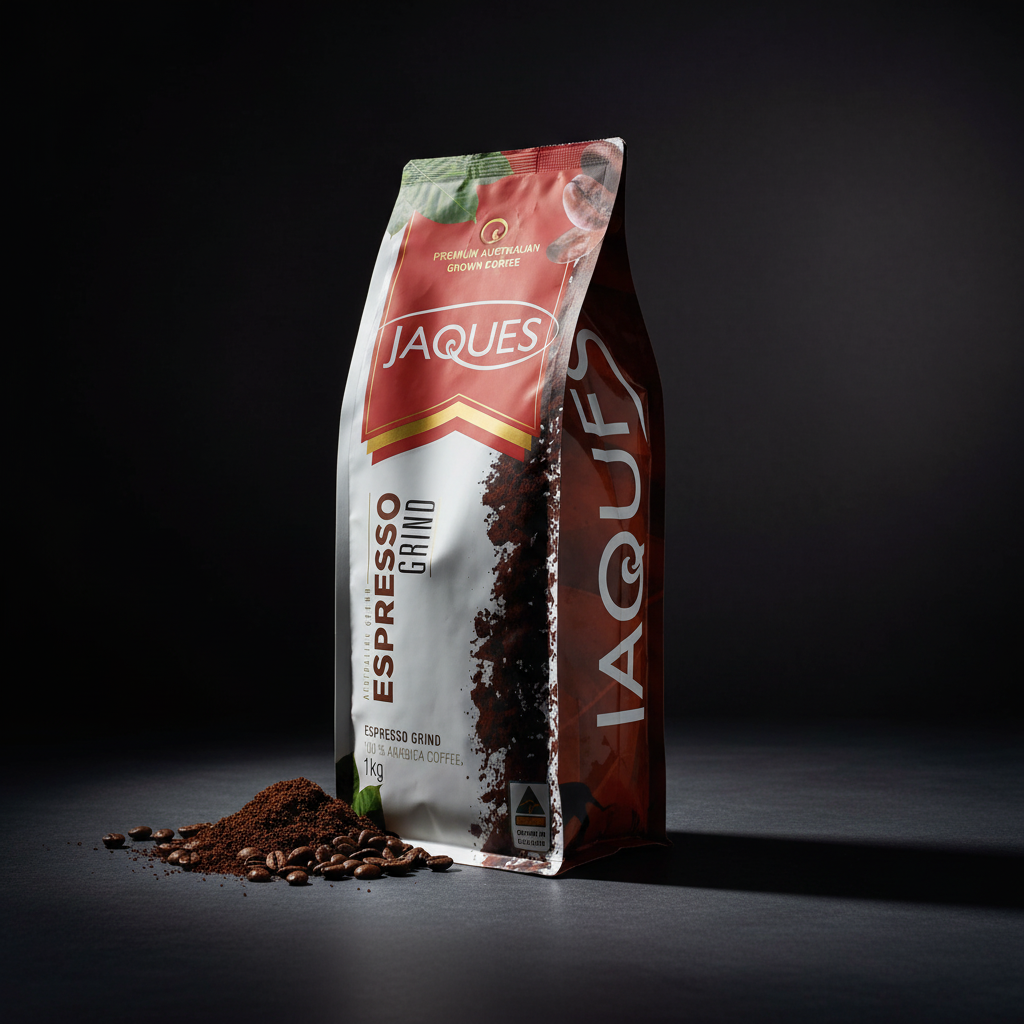 Jaques 1Kg Espresso Roast - Espresso Grind