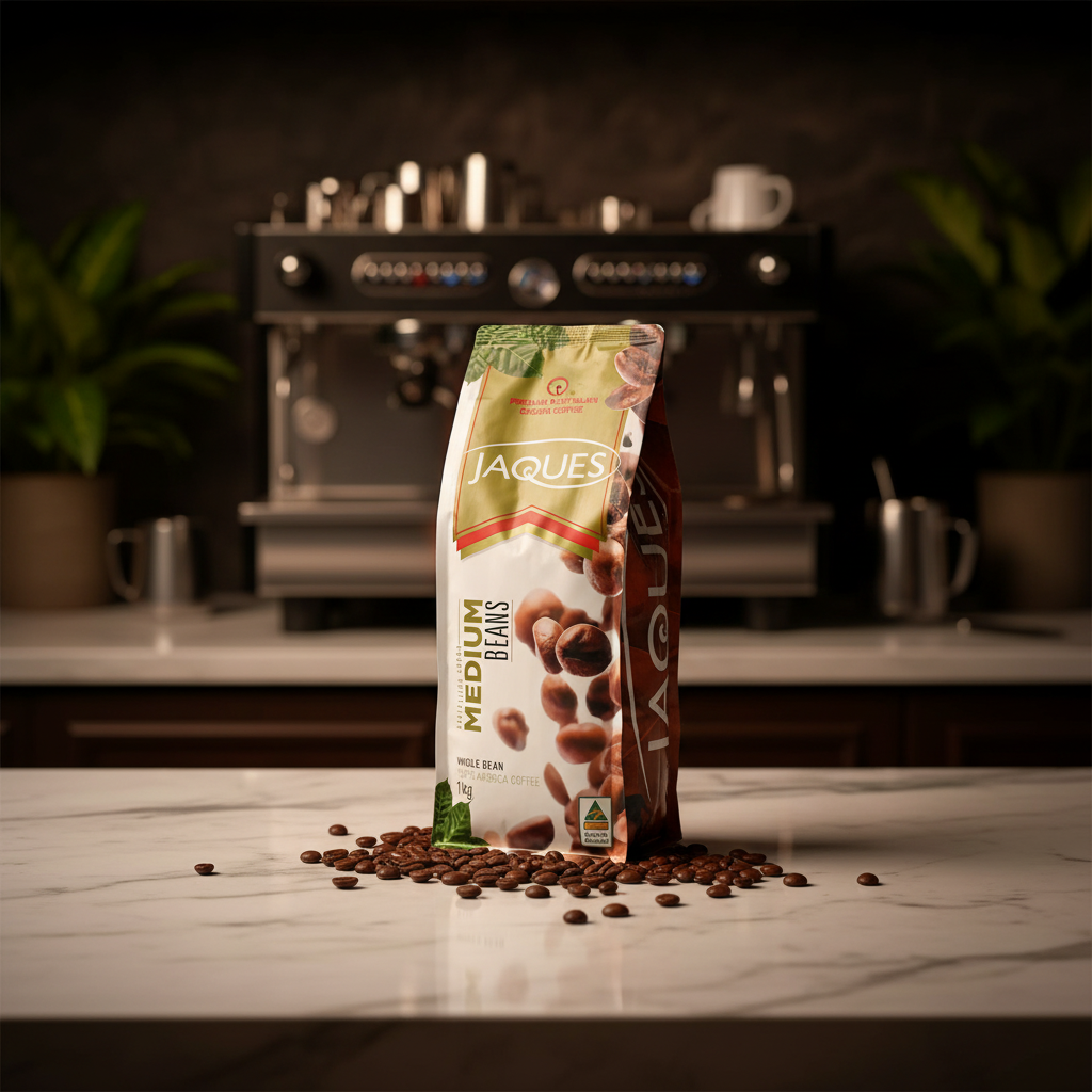 Jaques 1Kg Medium Roast - Whole Beans