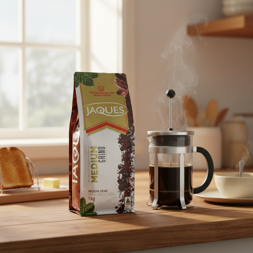 Jaques 1Kg Medium Roast - Medium Grind