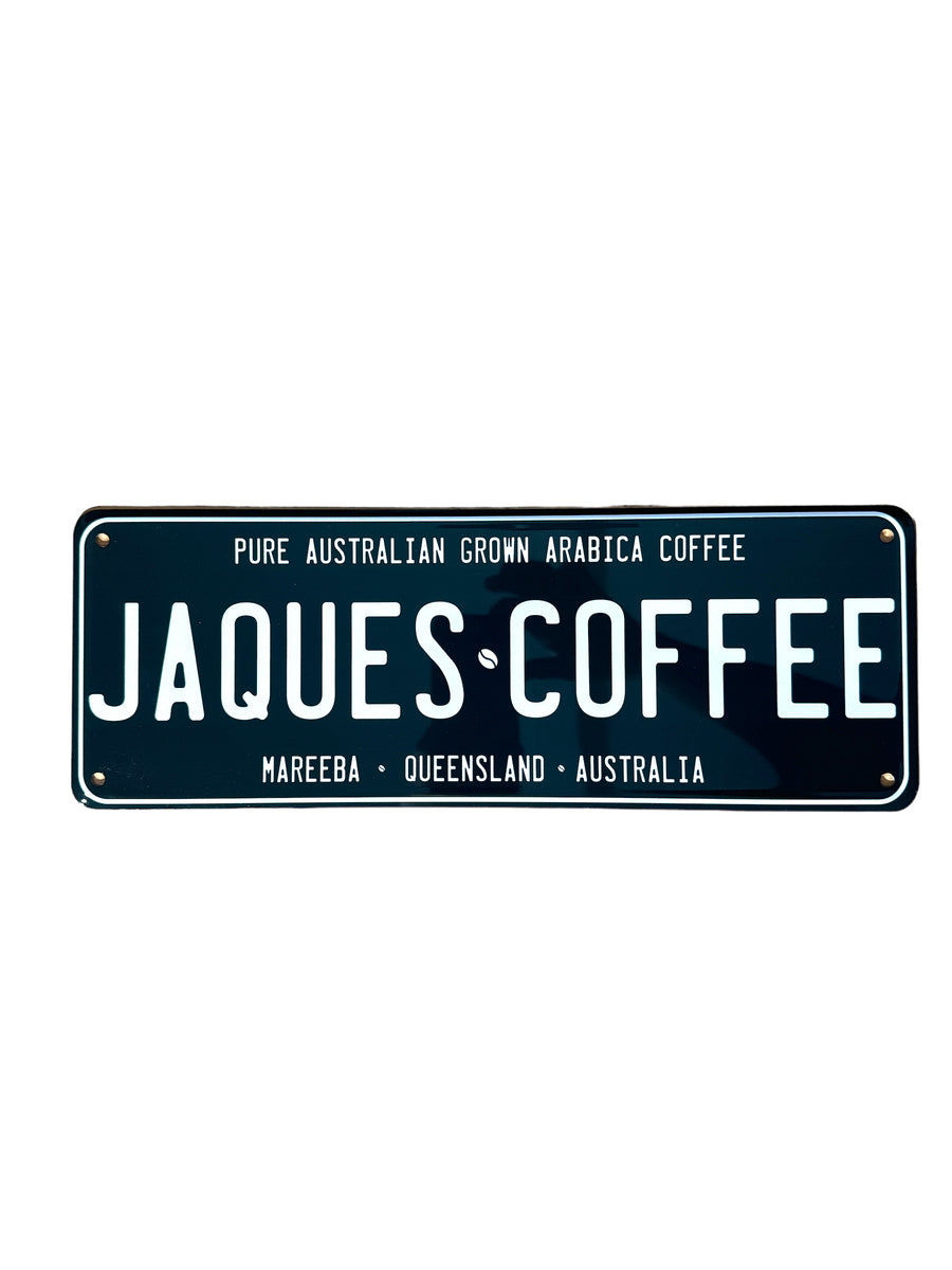 Jaques Coffee Novelty Number Plate