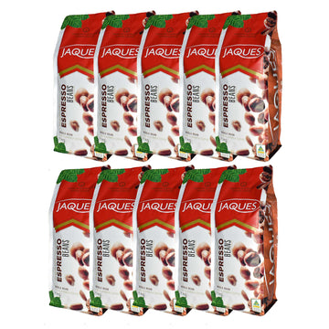 Carton 10 x 1Kg Jaques Espresso Roast - Beans