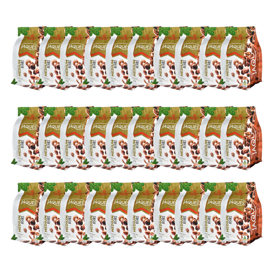 Carton 30 x 250g Jaques Medium Roast - Beans
