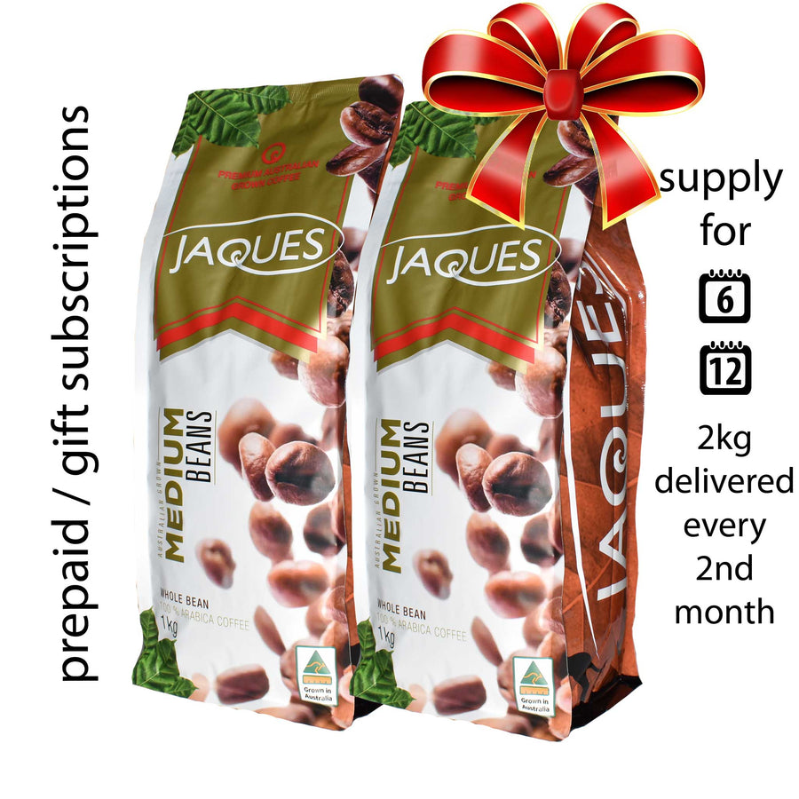 Prepaid Coffee Subscription 2Kg (every 2nd month)