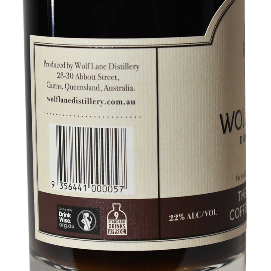 The Barista Coffee Liqueur - Wolf Lane Distillery - 500ml